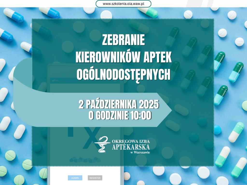 zebranie kierowników aptek ogólnodostępnych