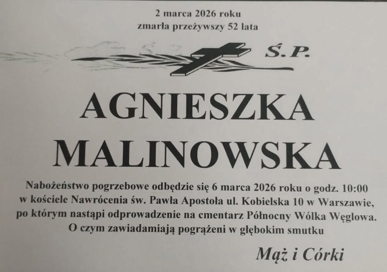 ŚP mgr farm. Agnieszka Malinowska