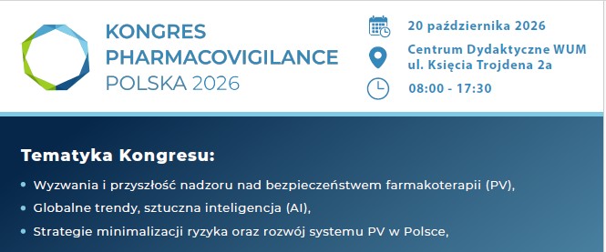 KONGRES PHARMACOVIGILANCE POLSKA 2026