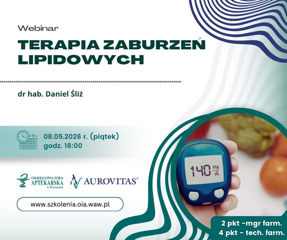 Webinar „Terapia zaburzeń lipidowych”